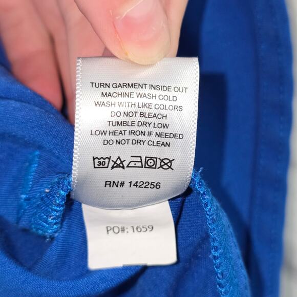 Figs Royal Blue Set Rafaela Oversized Top Zamora Jogger Pants Size S - Picture 13 of 16